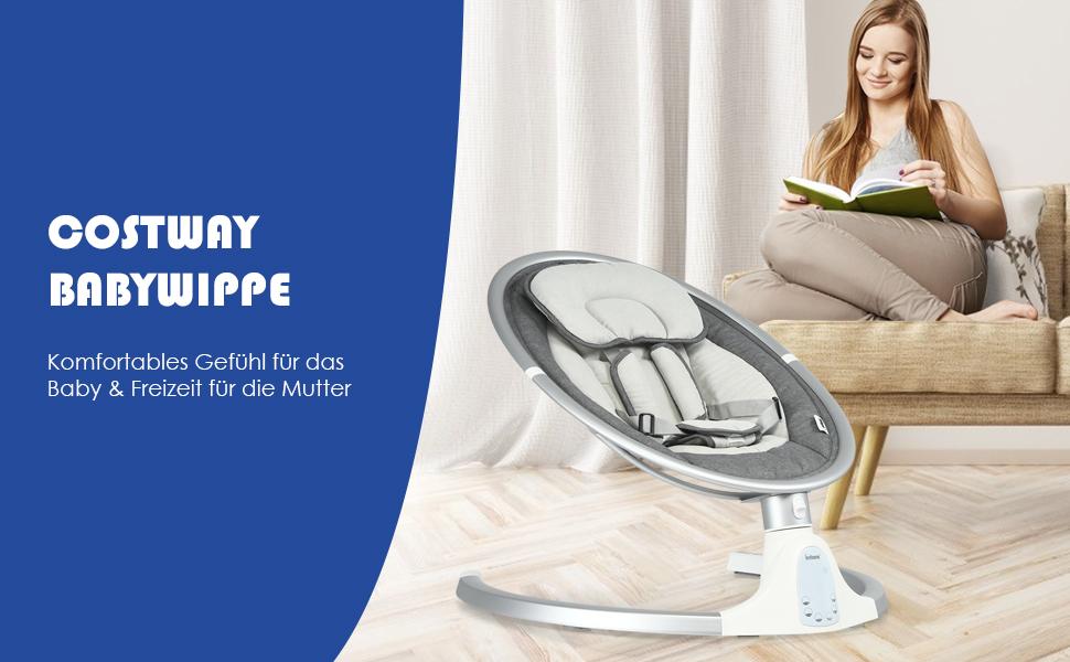 Costway-Babywippe-BC10001DE-GR-A