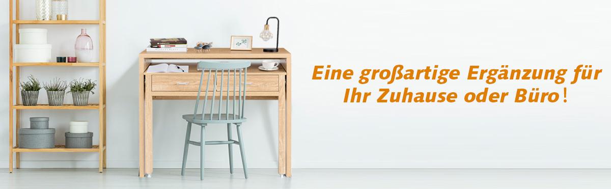 Computertisch mit Schubladen