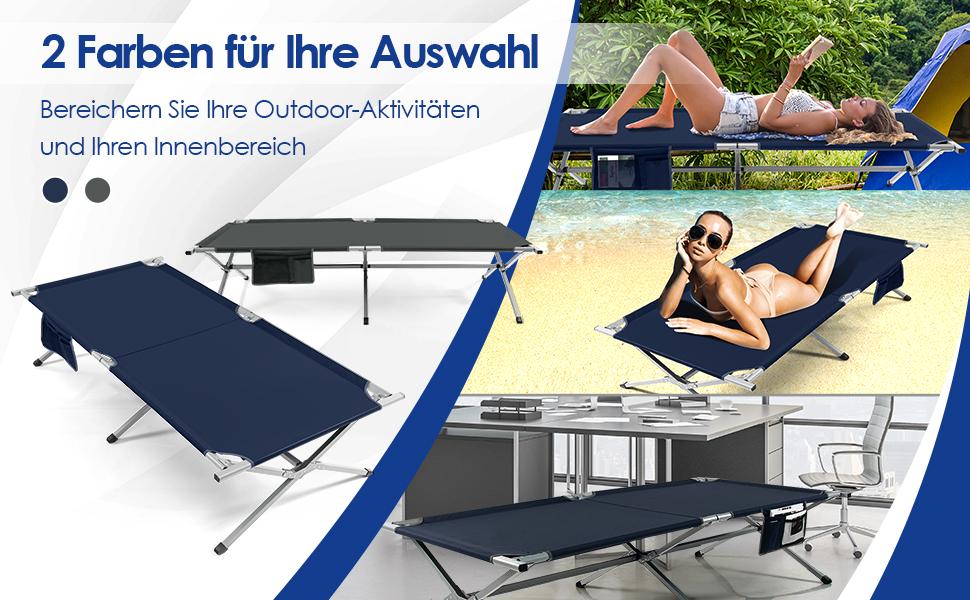 Faltbares Campingbett