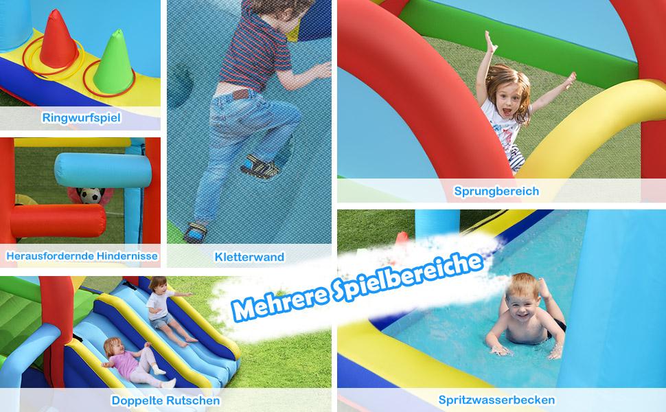 aufblasbare Rutsche