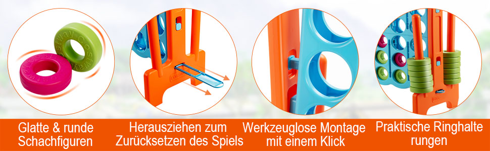 Riesiges 4-Gewinnt Spiel Set