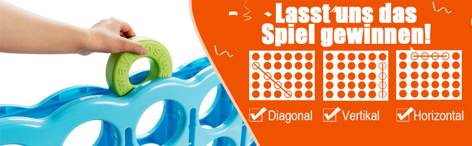 4 Gewinnt riesiges Spiel Set