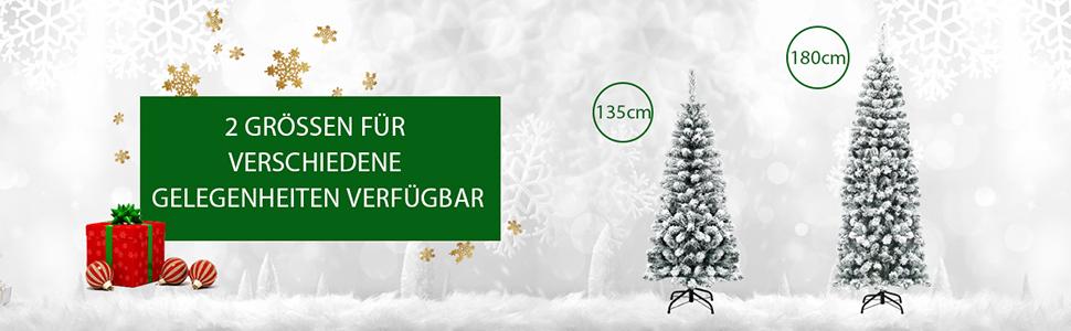 Künstlicher Weihnachtsbaum mit 461 Zweigenals CM22873 A