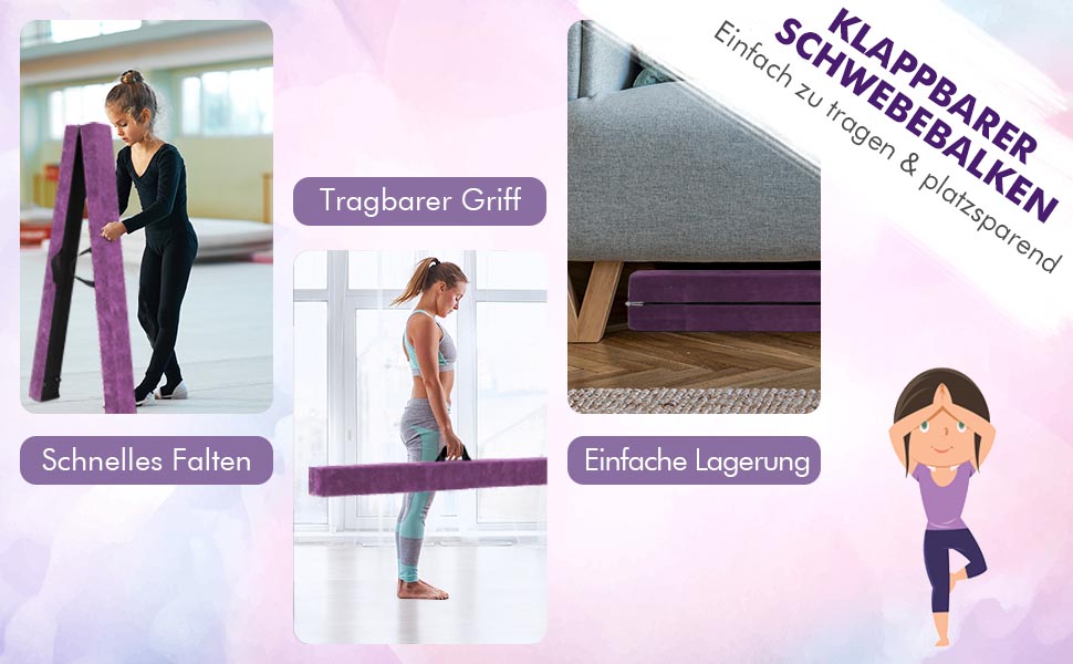 trainings schwebebalken