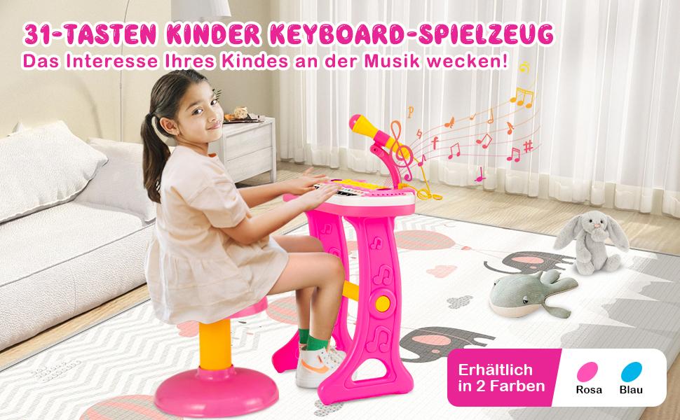 31-Tasten Keyboard für Kinder