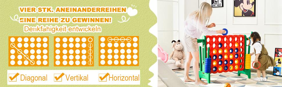 4 gewinnt riesiges spiel