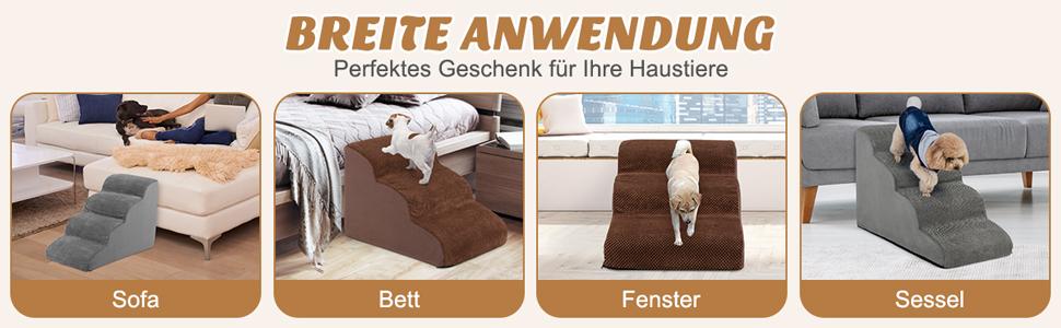 weiche Schaumstoff-Hundeleiter