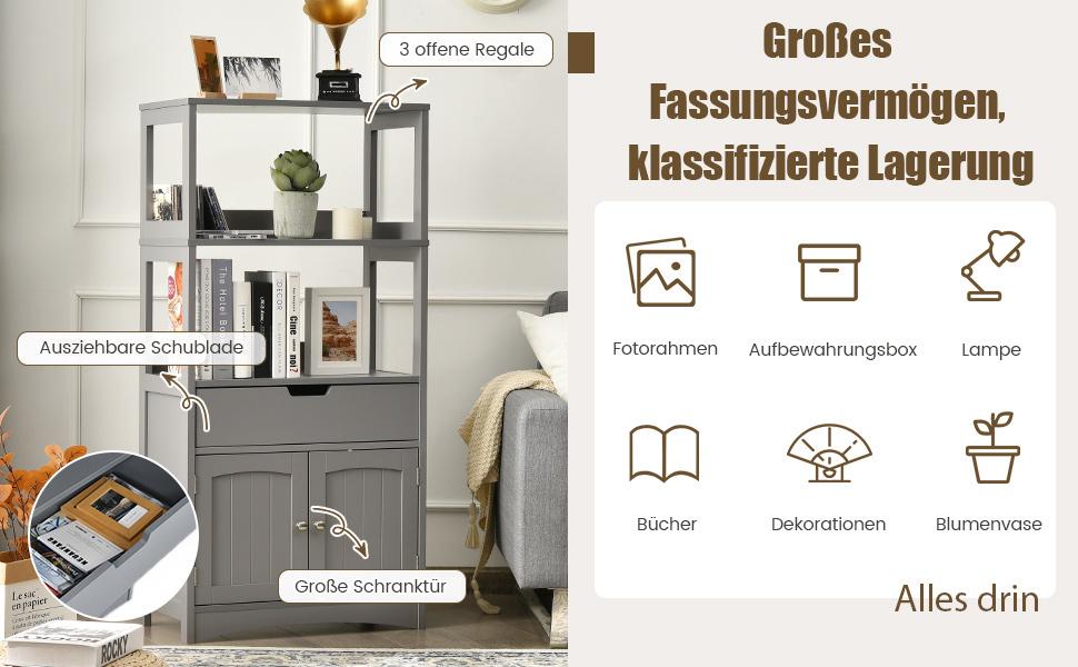 Badschrank-Organizer