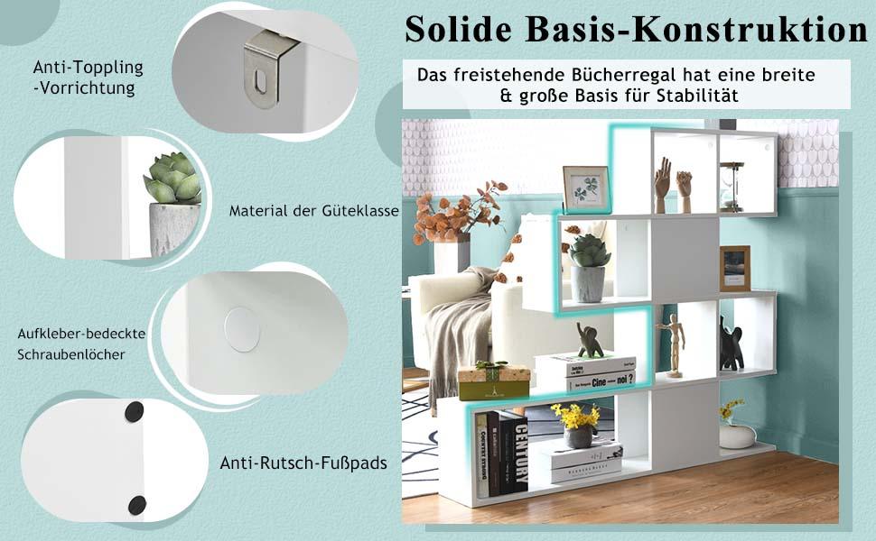 modernes Bücherregal