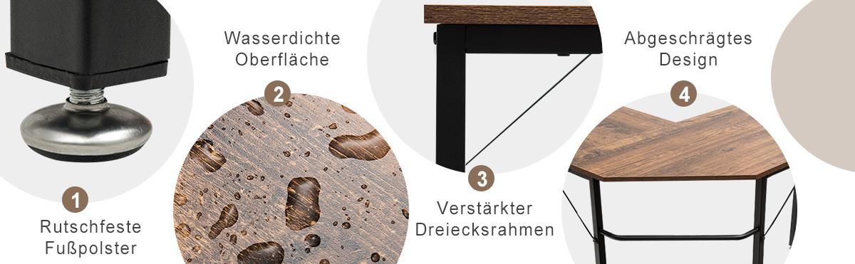 PC-tisch Holz