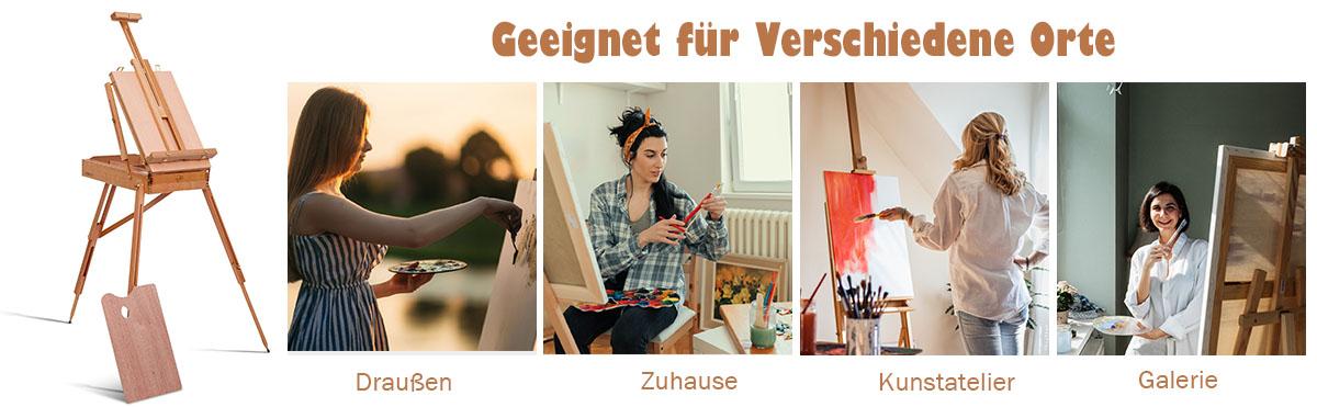 holzstaffelei zum malen