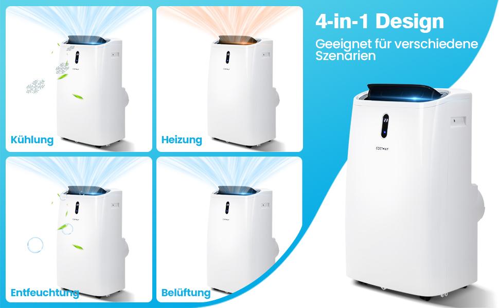 klimagerät mit fernbedienung