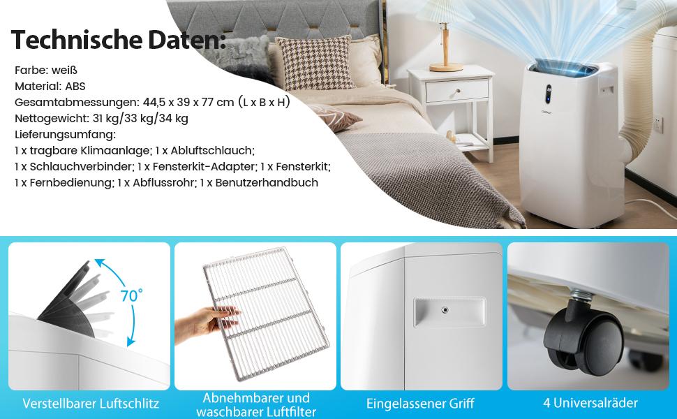 tragbares klimagerät
