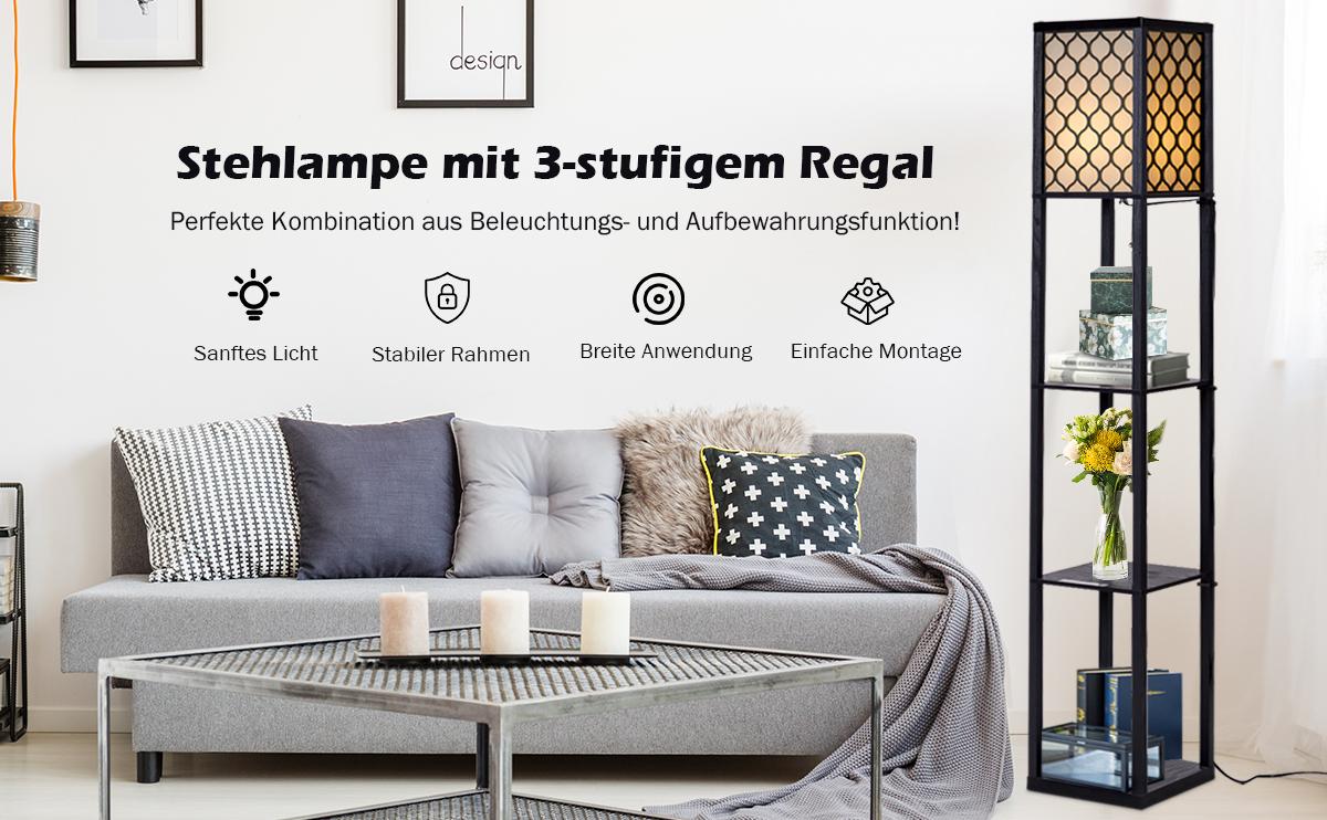 Lampe mit Stauraum