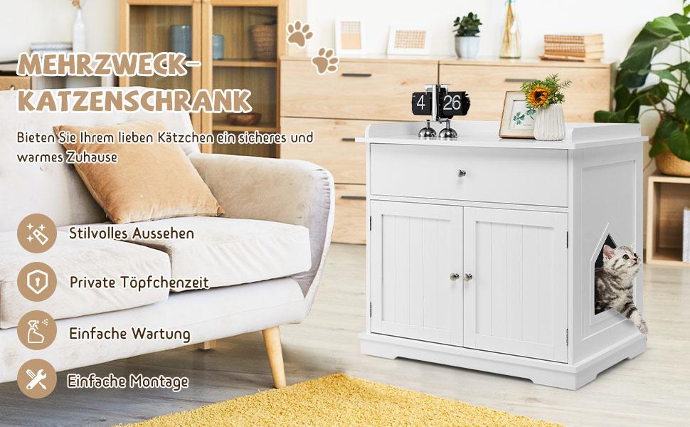 Katzenklo-Gehäuse