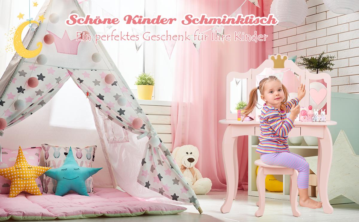 Kinder Schminktisch und Stuhl