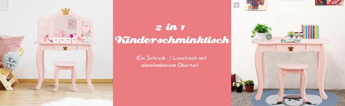 Kinder Schminktisch Set mit Spiegel
