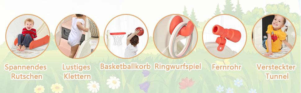 Kleinkinderrutsche
