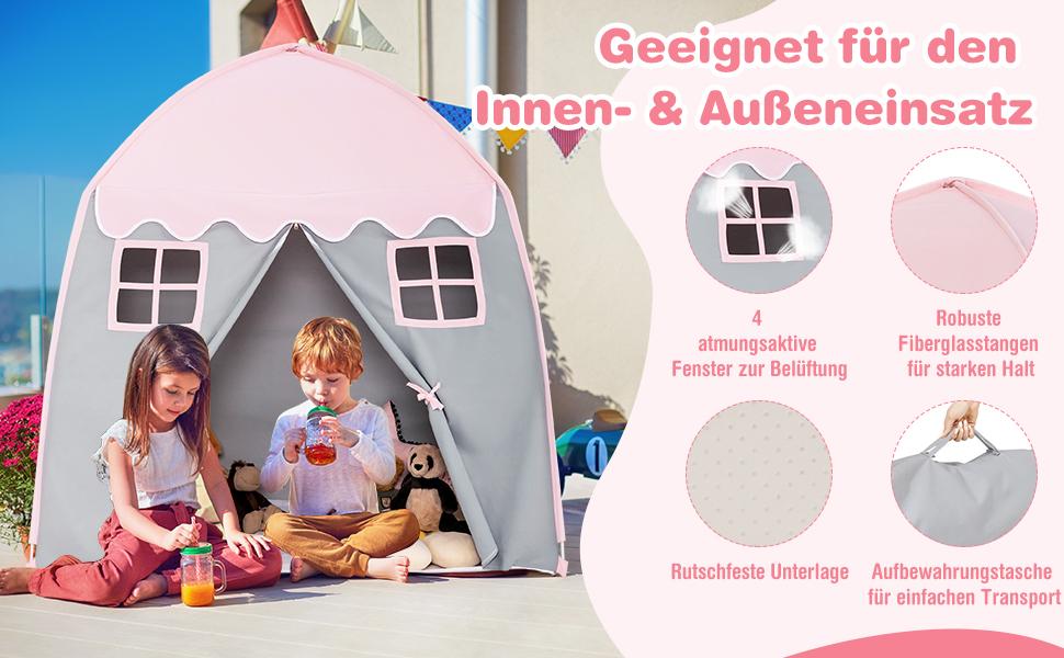 großes Spielzelt