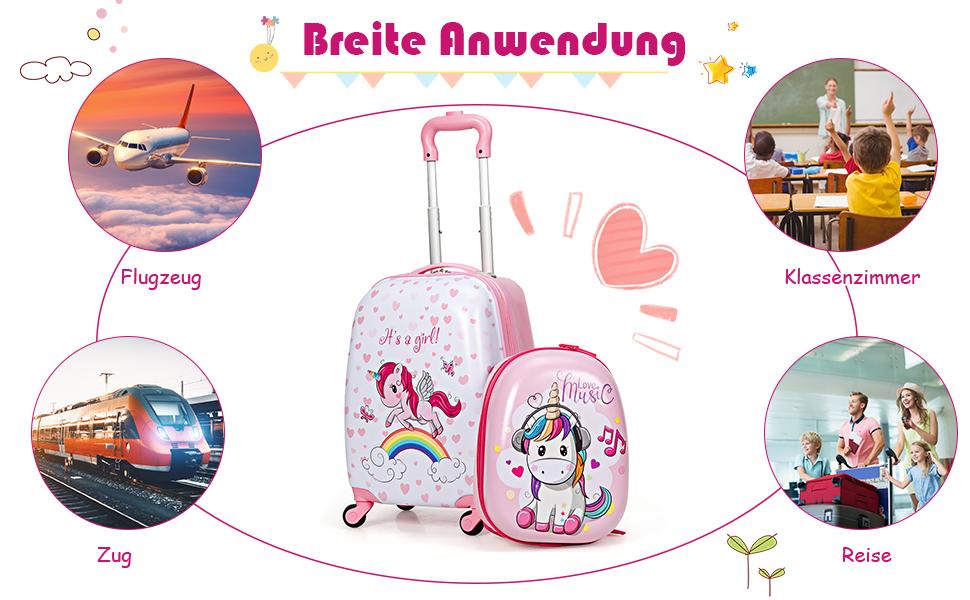 Kinderkoffer + Rucksack