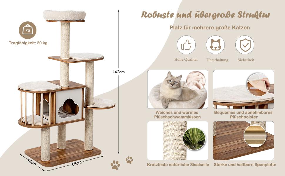 Katzen Kletterturm