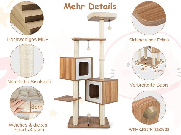 Kletterbaum für Hauskatzen