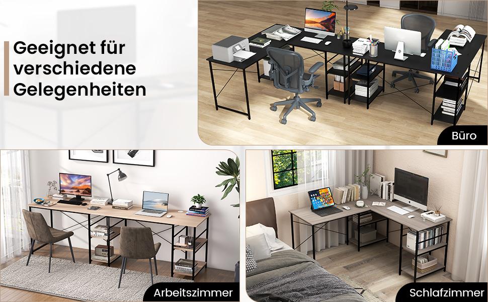 umkehrbarer PC-Schreibtisch