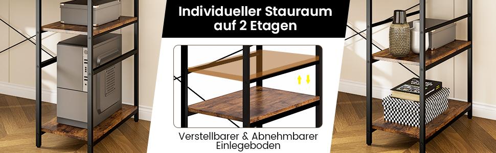 langer Schreibtisch für 2 Personen