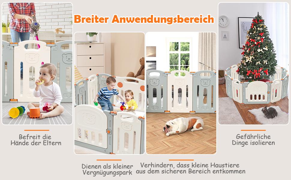 Krabbelgitter Laufgitter