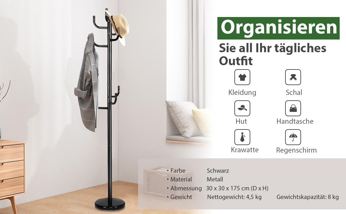 Flur Kleiderständer freistehend