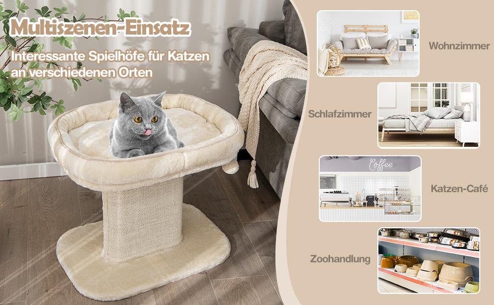 mit Sisal umwickelter Kratzbaum