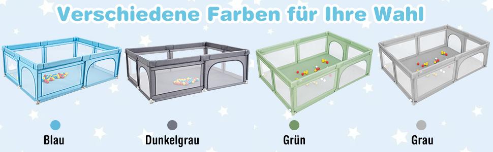 laufstall mit 50 spielbällen