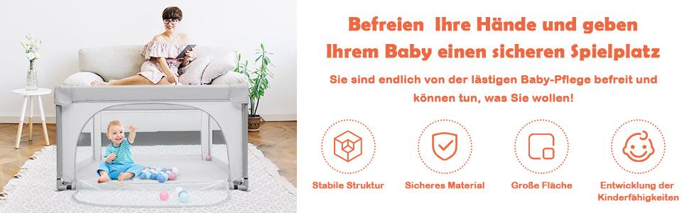 outdoor kinder laufstall