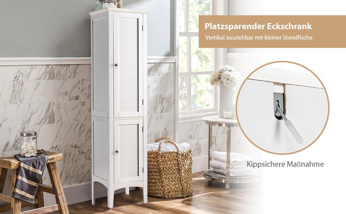 hochschrank mit 5 regalebenen
