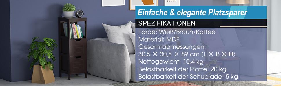 möbelstück standregal