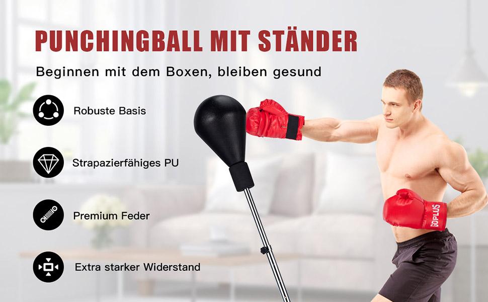 boxsack mit ständer