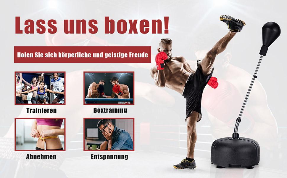 verstellbarer boxsack
