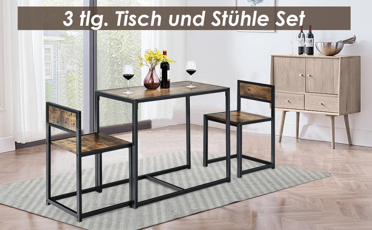 esstisch mit 2 stühlen