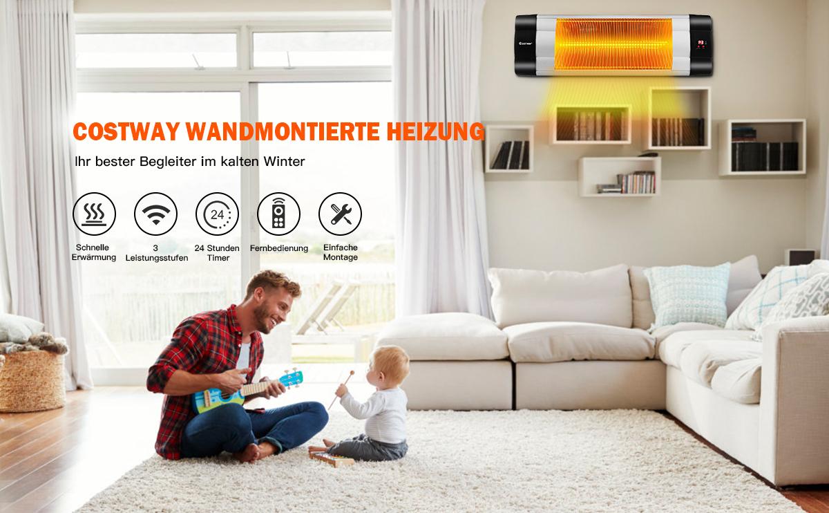 elektro wandheizgerät für den außenbereich