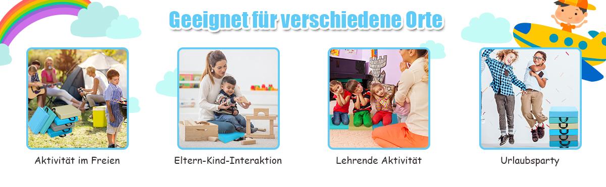 weiche sitzgarnitur aus schaumstoff