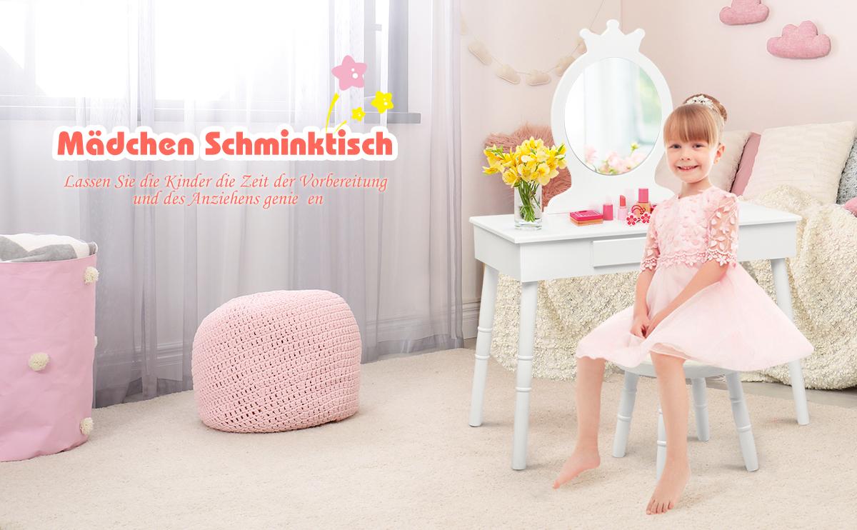 kinderfrisiertischschminkset