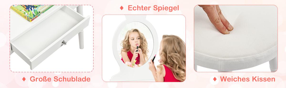 prinzessinwaschtischset