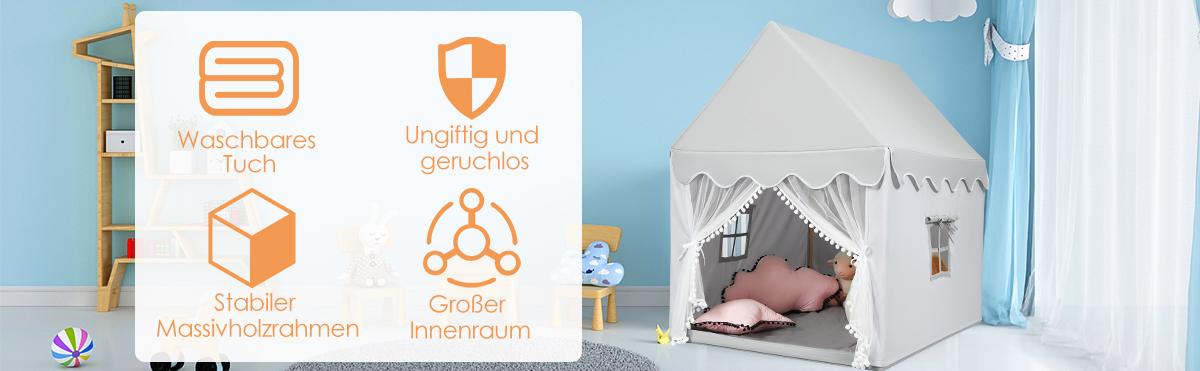 prinzessinnenhaus für mädchen