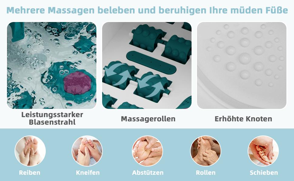 fußbad massagegerät mit wärme