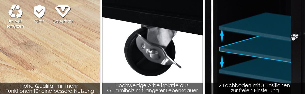 küchenwagen mit rollen