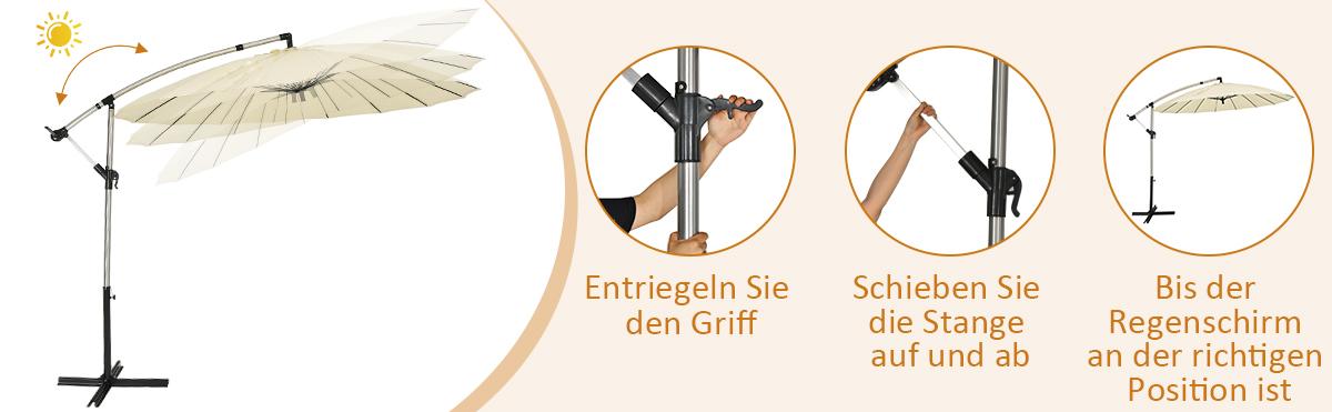 offset hängeschirm