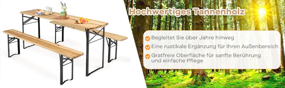 Outdoor-Esstisch-Set