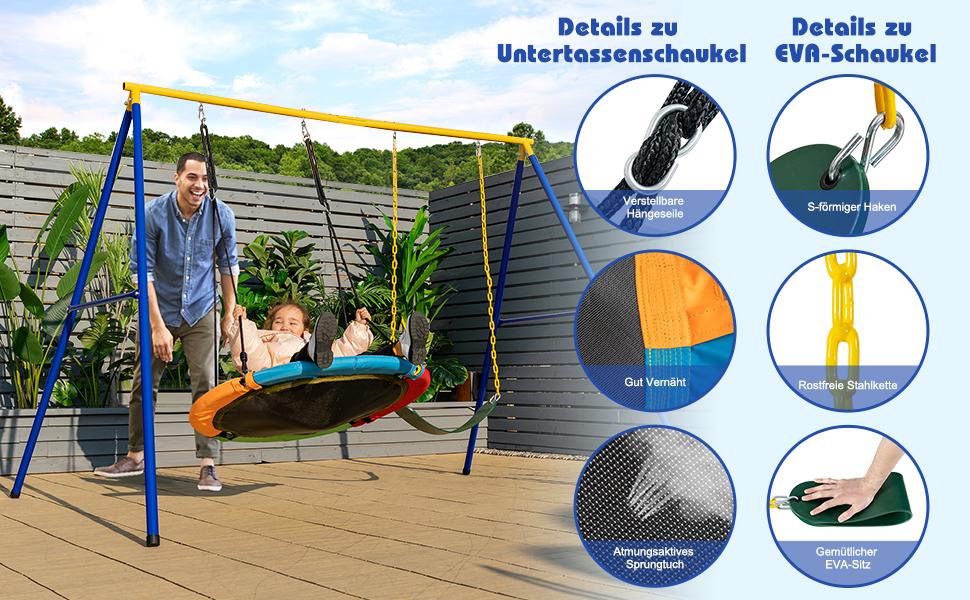 schaukelspielzeug für drinnen und draußen
