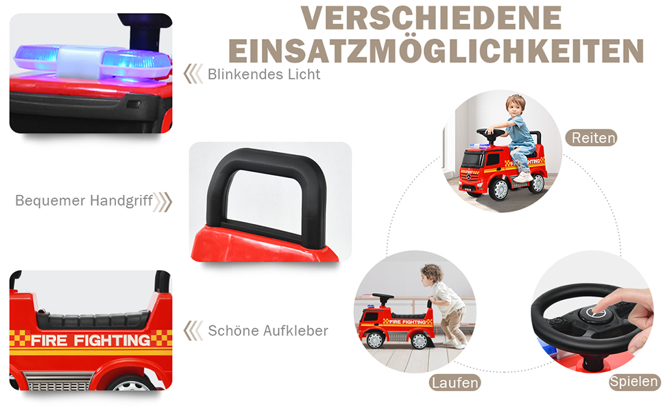 lizenzierter benz roller für kleinkinder