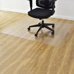 Bodenschutzmatte Bodenschutz Büro Stuhl Unterlage Schutz Matte PVC 2 (120x150cm) 